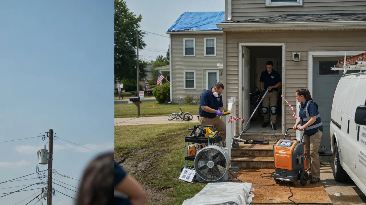 Water Damage Repair in Lena, WI near me